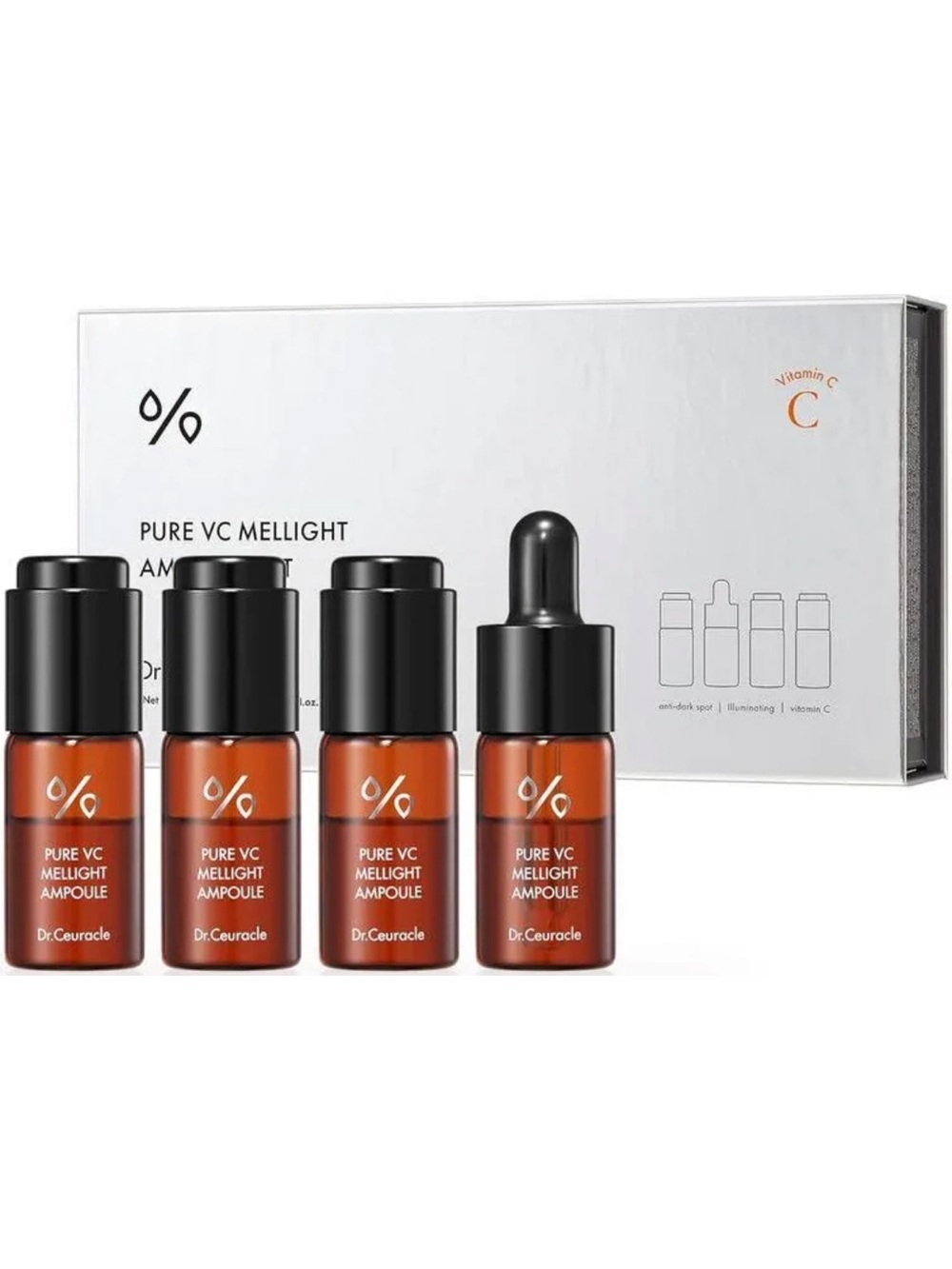 Dr. Ceuracle Pure VC Mellight Ampoule Set 8 ml x 4 each